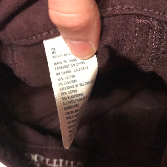 Maroon American Eagle Jeggings - Picture 2 of 6